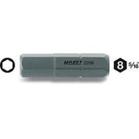 HAZET Bit 2206-10 - Sechskant massiv 8 (5/16 Zoll) - Innen-Sechskant Profil - 10 mm