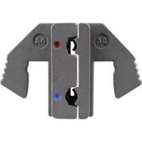 toolcraft PLE-0A4 Crimp-Einsätze Isolierte Flachsteckhülsen Quetschbereich: 0.5 bis 2.5mm² Passen