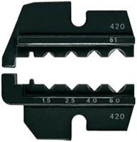 knipex Crimpeinsatz Gedrehte Kontakte Harting 1.5 bis 6mm² Passend für Marke 97 43