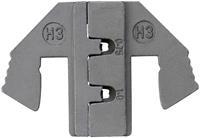 toolcraft PLE-0H3 Crimp-Einsätze Steckverbinder Quetschbereich: 0.75 bis 1mm² Passend für Marke:
