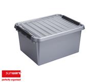 Sunware Q-line Box 15 liter metaal/zwart