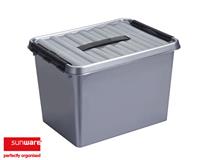 Sunware Q-line Box 22 liter metaal/zwart