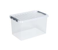 Sunware Q-line Box 62 liter transp/metaal