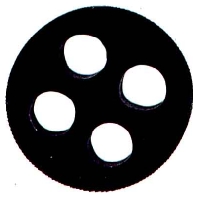 Meervoudig dicht-inzetstuk M40 Nitril-butadieen rubber Zwart (RAL 9005) LappKabel SKINTOP DIX-M 40670 25 stuks