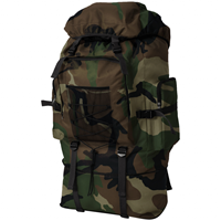 VidaXL Rugzak legerstijl XXL 100 L camouflage