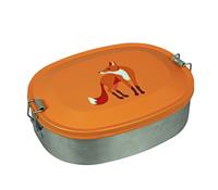 thezoo Lunchbox Fox Edelstahl
