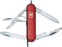 Victorinox Midnite Manager Schweizer Taschenmesser mit LED-Licht Anzahl Funktionen 10 Rot