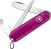 Victorinox My First Victorinox 0.2373.T5 Zwitsers zakmes Aantal functies 9 Roze (transparant)