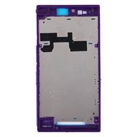 huismerk Voorzijde huisvesting LCD Frame Bezel plaat voor Sony Xperia Z Ultra / XL39h / C6802(Purple)