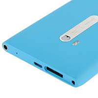 huismerk Housing Battery Back Cover With Side Button Flex Cable for Nokia Lumia 900(Blue)