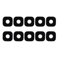 huismerk 10 stuks voor Galaxy J7 Prime / G610 Back Camera Lens(Black)