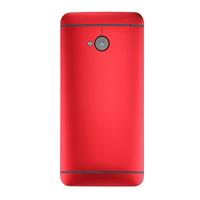 Achterzijde van de behuizing voor de HTC One M7 / 801e(Red)