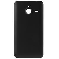 Mat oppervlak kunststof Back Cover vervanging voor Microsoft Lumia 640XL(Black) huisvesting