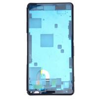 huismerk Voorzijde huisvesting LCD Frame Bezel plaat voor Sony Xperia Z3 Compact / D5803 / D5833(Black)