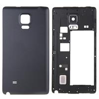 huismerk Full housing Cover vervanging (middelste Frame Bezel + batterij backcover vervanging) voor Galaxy Note Edge / N915(Black)