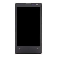 huismerk LCD-scherm + aanrakingspaneel met Frame vervanging voor Nokia Lumia 1020(Black)