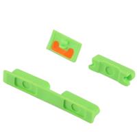 3 in 1 (Mute knop + / uit-knop + volumeknop) voor iPhone 5C groen