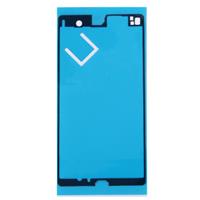 huismerk Voorzijde huisvesting LCD Frame zelfklevend Sticker voor Sony Xperia Z / L36H