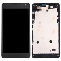 huismerk 3 in 1 (LCD + Frame + touchpad) Digitizer voor Microsoft Lumia 535 / 2S