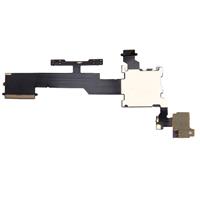 De knoop van de controle van het volume & SD Memory Card Slot Flex kabel vervanger voor HTC One M8