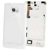 huismerk 3 in 1 voor Galaxy S II / i9100 (oorspronkelijke backcover oorspronkelijke volumeknop + originele Full housing Chassis)(White)