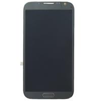 huismerk Originele LCD Display + Touch Panel met Frame voor Galaxy Note II / N7105(Grey)