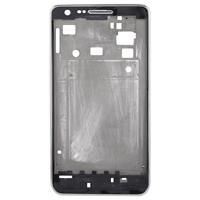 huismerk LCD-middelste bord met knop kabel vervanging voor Galaxy S II / i9100(White)