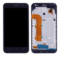 huismerk LCD-scherm en Digitizer met Frame voor ASUS Zenfone Ir ZB500KL X00AD(Black)