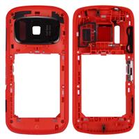 huismerk PureView midden Frame Bezel voor Nokia 808(Red)