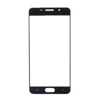 Lens van het buitenste glas van de voorste scherm voor Galaxy A7 (2016) / A710(Black)