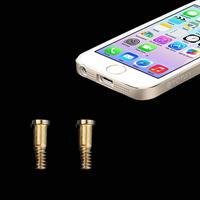 huismerk 20 stuks voor iPhone 5 / 5S oorspronkelijke Dock Screws(Gold)