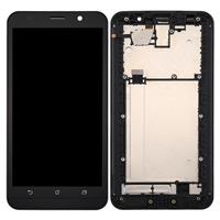 huismerk LCD-scherm en Digitizer volledige montage met Frame voor Asus Zenfone 2 / ZE551ML / Z00AD / Z00ADB / Z00ADA (zwart)