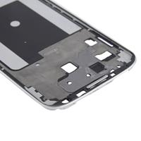 huismerk LCD-middelste bord met knop kabel vervanging voor Galaxy S IV / i9500(White)