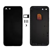 huismerk 6 in 1 voor iPhone 7 (backcover + kaarthouder Volume Control-toets + Power knop + Mute Switch Vibrator-toets + teken) volledige vergadering huisvestin