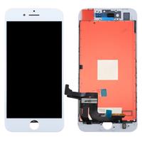 huismerk LCD-scherm en Digitizer voor iPhone 8 Plus(White)