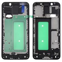 huismerk Galaxy C8 Front huisvesting LCD Frame Bezel Plate(Black)