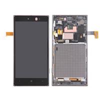 huismerk LCD-scherm en Digitizer volledige montage met Frame voor Nokia Lumia 830(Black)