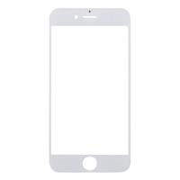 huismerk Voorste scherm buitenste glaslens voor iPhone 6s Plus (wit)