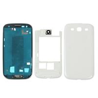 huismerk Full housing Chassis voor Galaxy SIII / i9300(White)