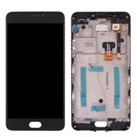 huismerk Meizu M3 Opmerking / Meilan noot 3 (China versie) LCD-scherm en Digitizer met Frame(Black)