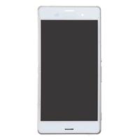 huismerk LCD-scherm + Touch Panel met Frame voor Sony Xperia Z3 (Dual SIM versie) / D6633 / L55U (wit)