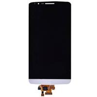 huismerk Originele LCD-scherm en Digitizer voor LG G3 / D850 / D851 / D855(White)