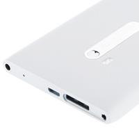 huismerk Huisvesting batterij terug Bedek met zijde knop Flex kabel voor Nokia Lumia 900(White)