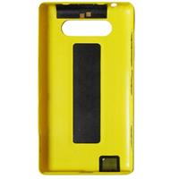 huismerk Originele behuizing batterij achterste schutblad + knop kant voor de Nokia Lumia 820(Yellow)