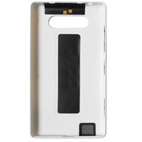 huismerk Originele behuizing batterij achterste schutblad + knop kant voor de Nokia Lumia 820(White)