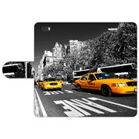 B2Ctelecom Huawei Ascend P8 Lite Uniek Hoesje met Opbergvakjes New York Taxi