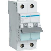 Hager automaat 20A C 1P+N MCN520 E 2 mod 36mm 6KA