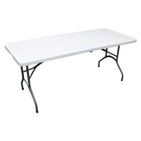 ERRO Vouwtafel - inklapbare tafel - 180x74cm - wit