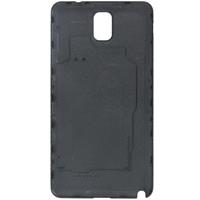 huismerk Originele Litchi textuur kunststof batterij Cover voor Galaxy Note III / N9000(Black)