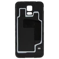 huismerk Original Plastic Material Battery Housing Door Cover with Waterproof Function for Galaxy S5 / G900 (Black)